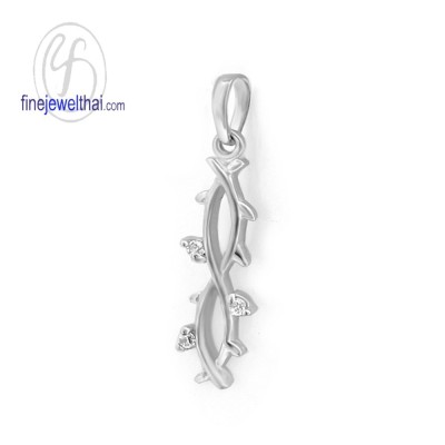 จี้เพชร จี้ทองคำขาว จี้เพชรแท้ -P1160DWG